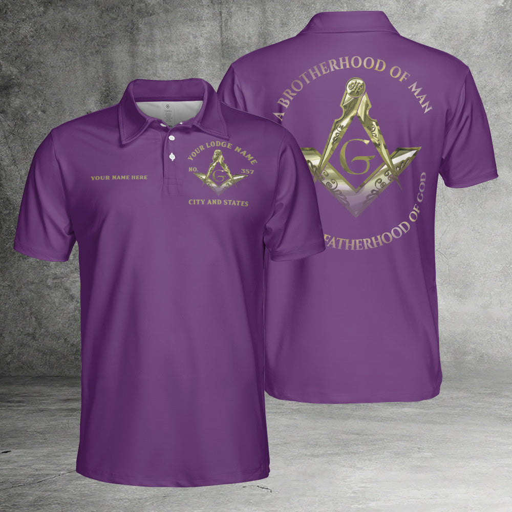 Custom A Brotherhood Of Man Polo Shirt