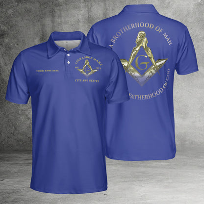 Custom A Brotherhood Of Man Polo Shirt