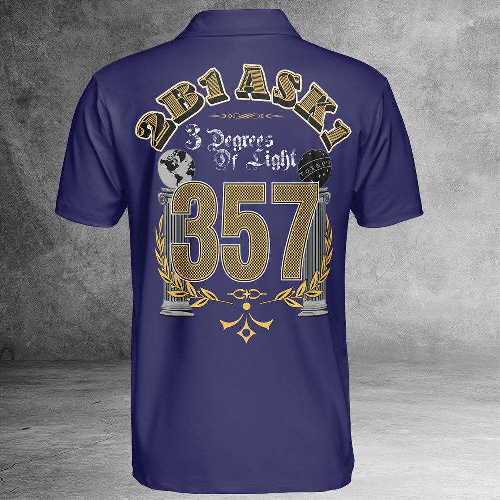 Custom Masonic Polo Shirt 2B1 ASK1