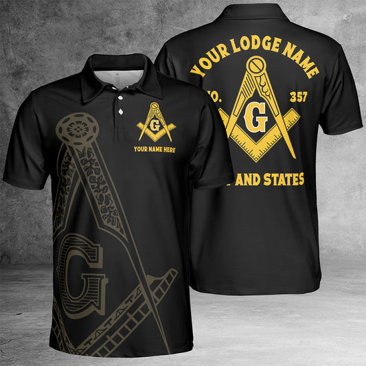 Custom Masonic Polo Shirt