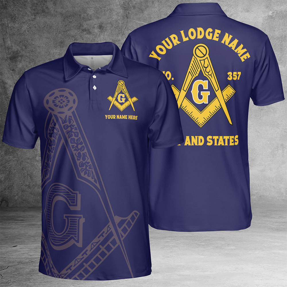 Custom Masonic Polo Shirt