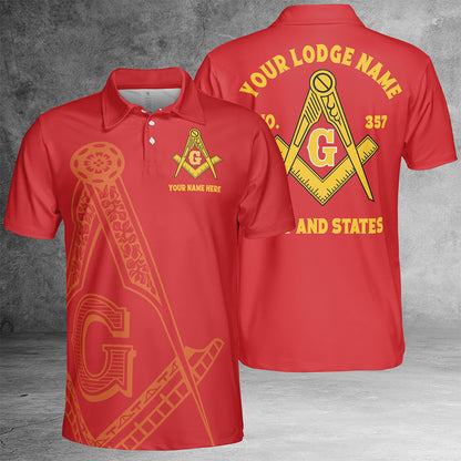 Custom Masonic Polo Shirt