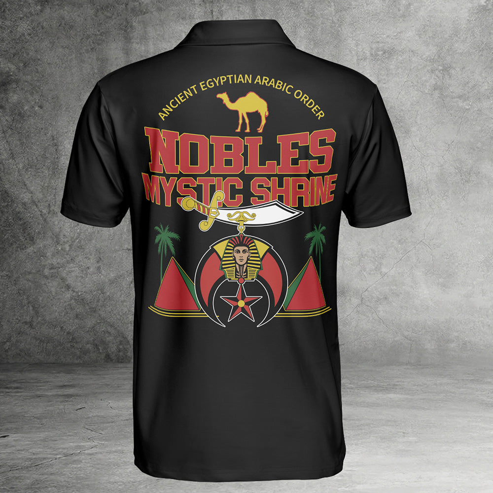 Custom Nobles Mystic Shrine Polo Shirt