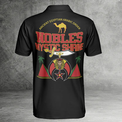 Custom Nobles Mystic Shrine Polo Shirt