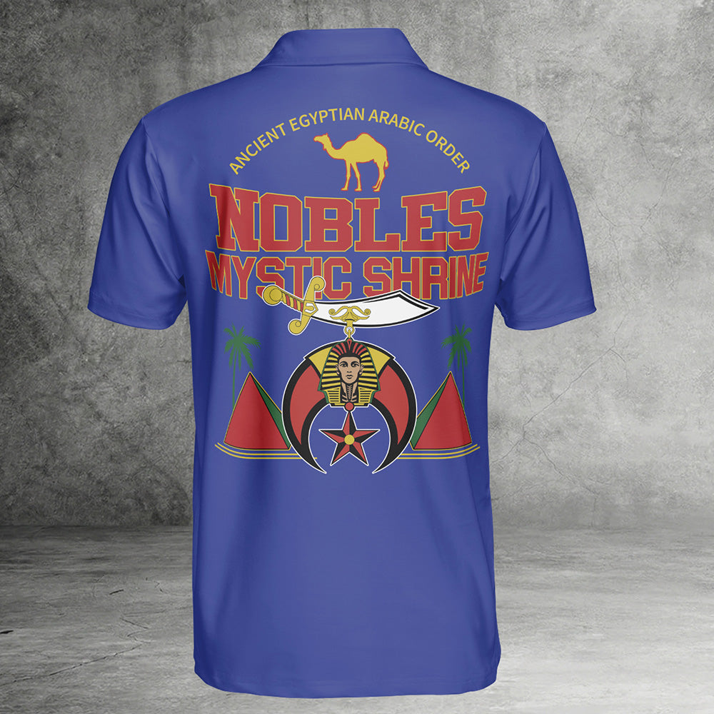 Custom Nobles Mystic Shrine Polo Shirt