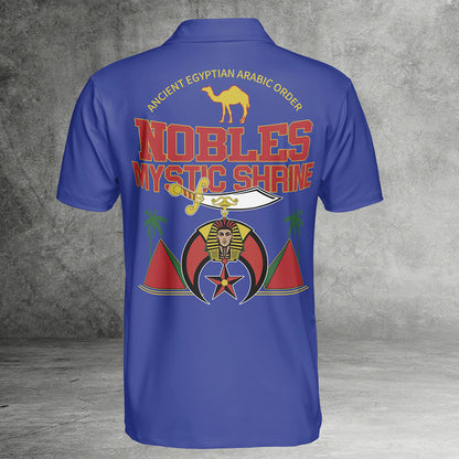 Custom Nobles Mystic Shrine Polo Shirt