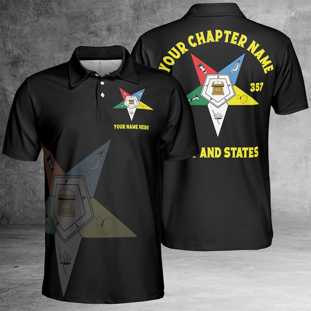 Custom Order of the Eastern Star Polo Shirt