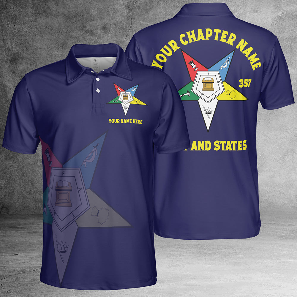 Custom Order of the Eastern Star Polo Shirt