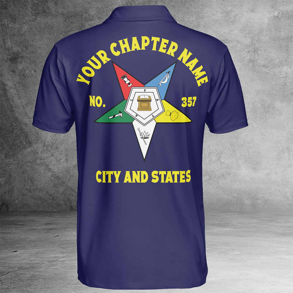 Custom Order of the Eastern Star Polo Shirt