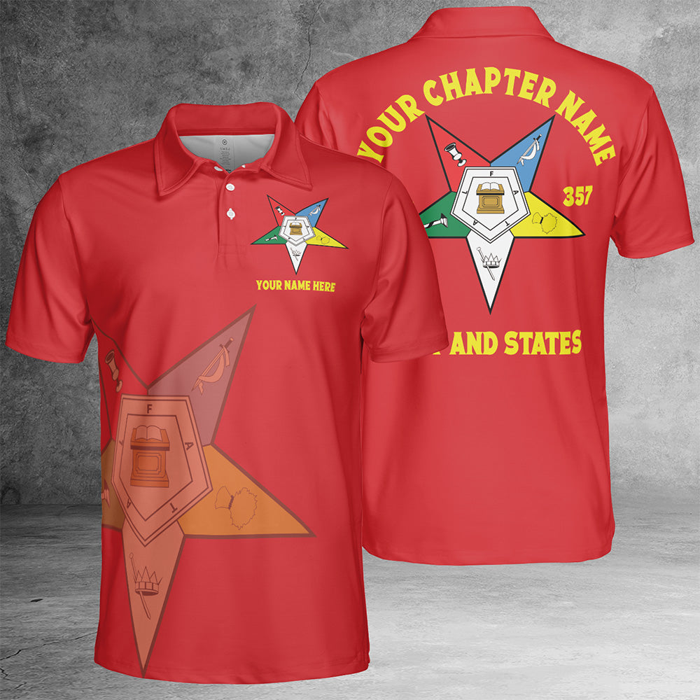 Custom Order of the Eastern Star Polo Shirt