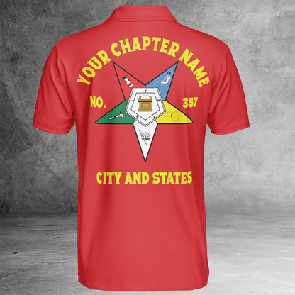 Custom Order of the Eastern Star Polo Shirt