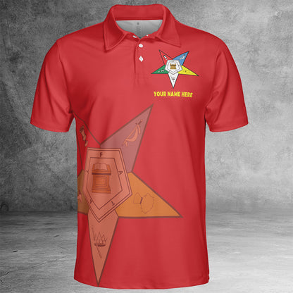 Custom Order of the Eastern Star Polo Shirt