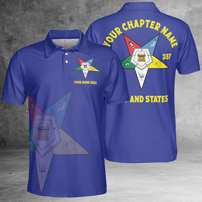 Custom Order of the Eastern Star Polo Shirt