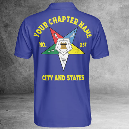 Custom Order of the Eastern Star Polo Shirt