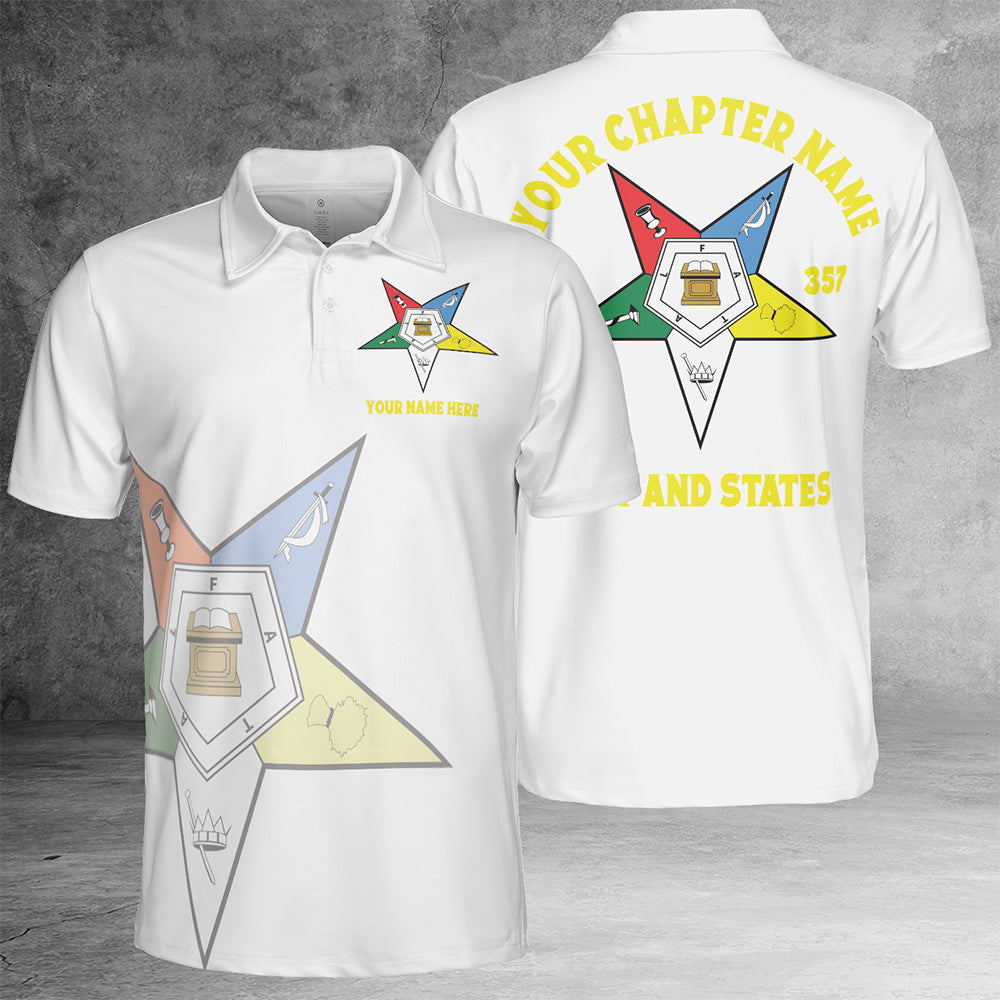 Custom Order of the Eastern Star Polo Shirt