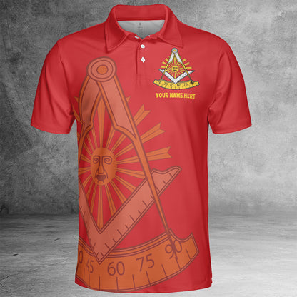 Custom Past Master Polo Shirt