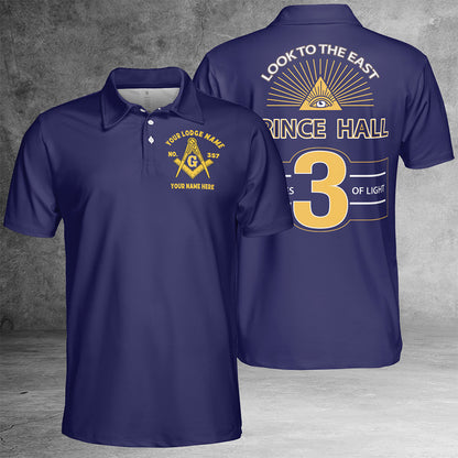 Custom Prince Hall Polo Shirt