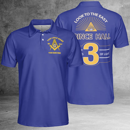 Custom Prince Hall Polo Shirt