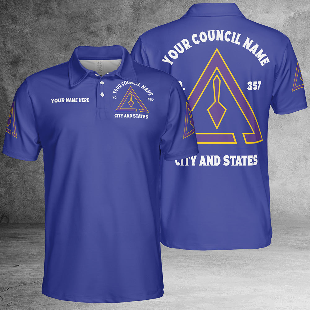 Custom Royal and Select Master Polo Shirt