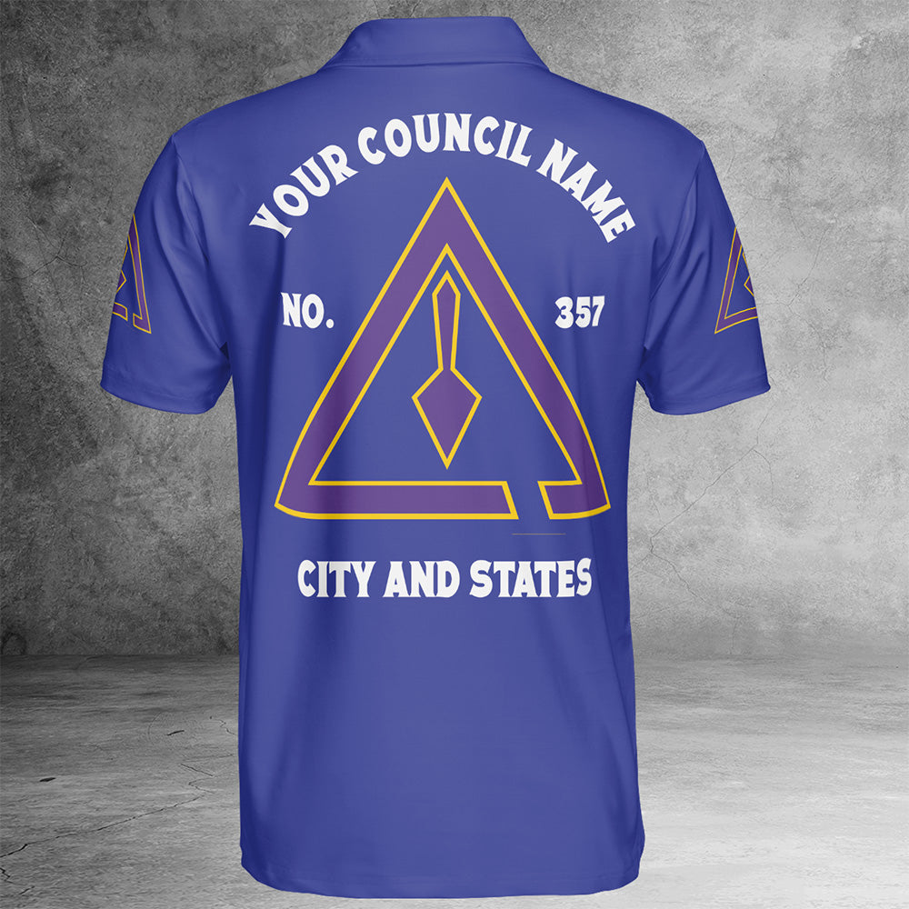 Custom Royal and Select Master Polo Shirt