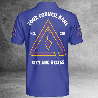 Custom Royal and Select Master Polo Shirt