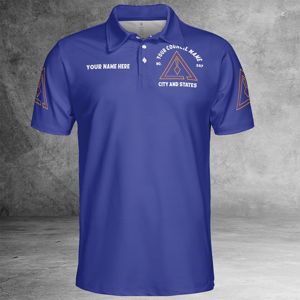 Custom Royal and Select Master Polo Shirt