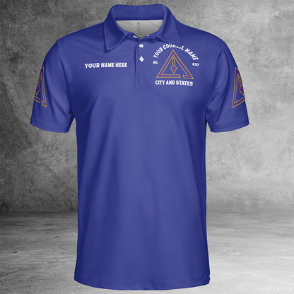Custom Royal and Select Master Polo Shirt