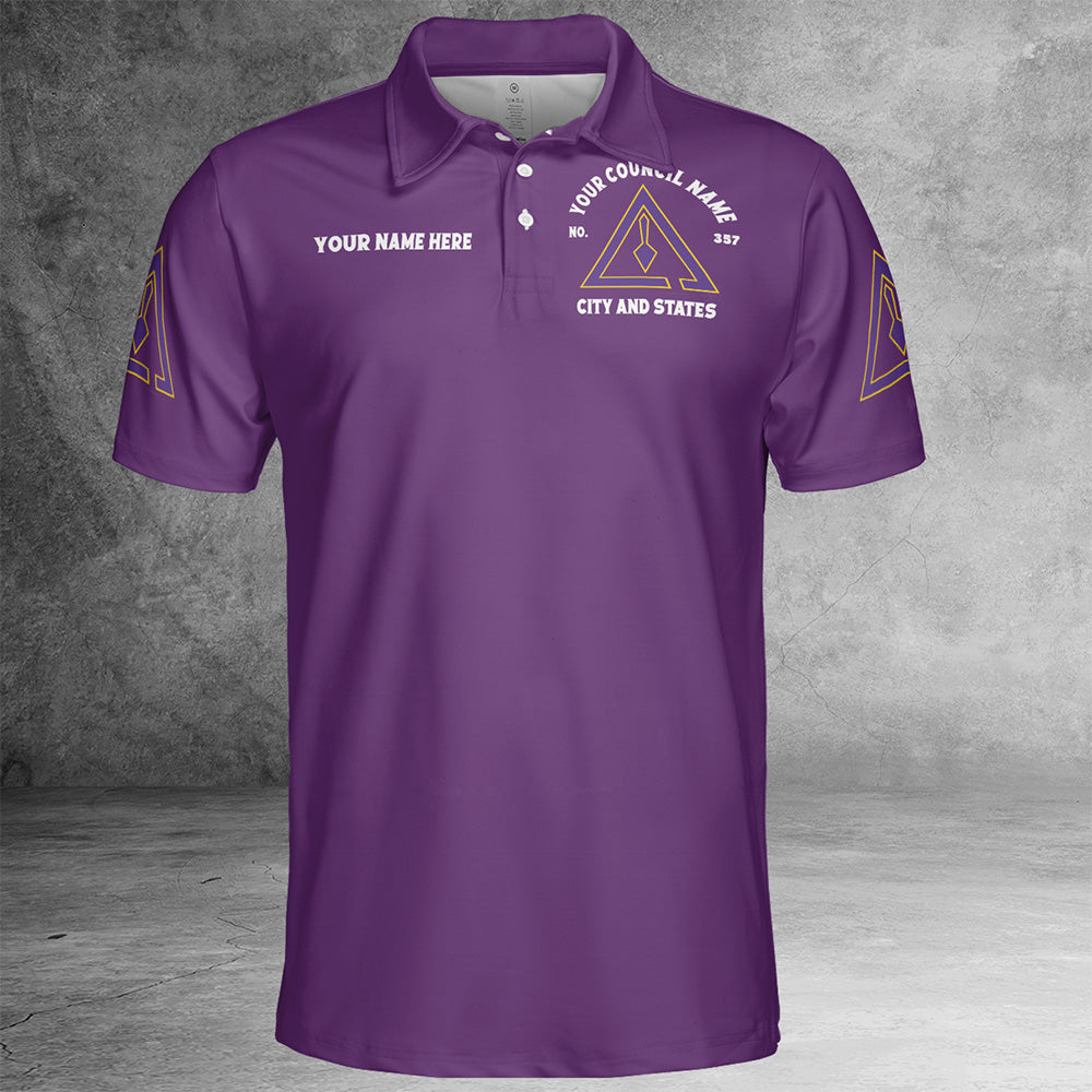 Custom Royal and Select Master Polo Shirt