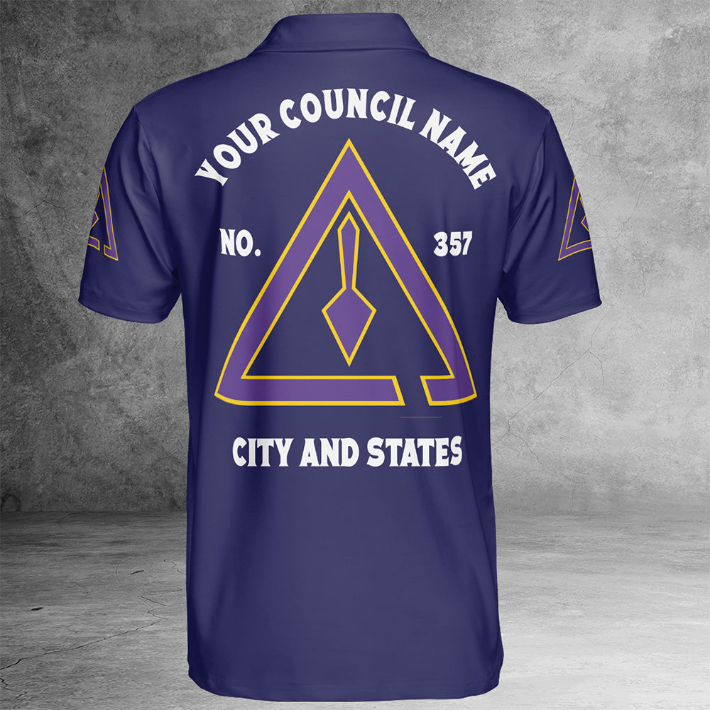 Custom Royal and Select Master Polo Shirt