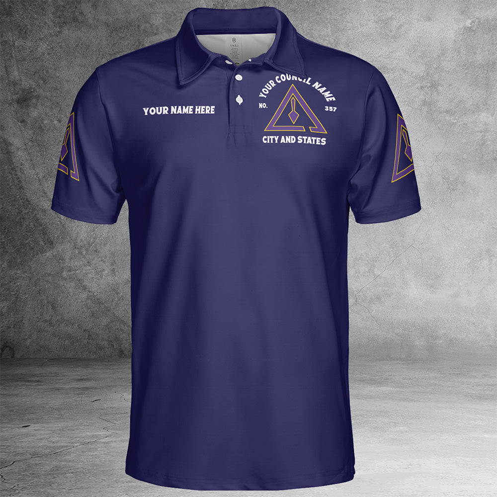 Custom Royal and Select Master Polo Shirt