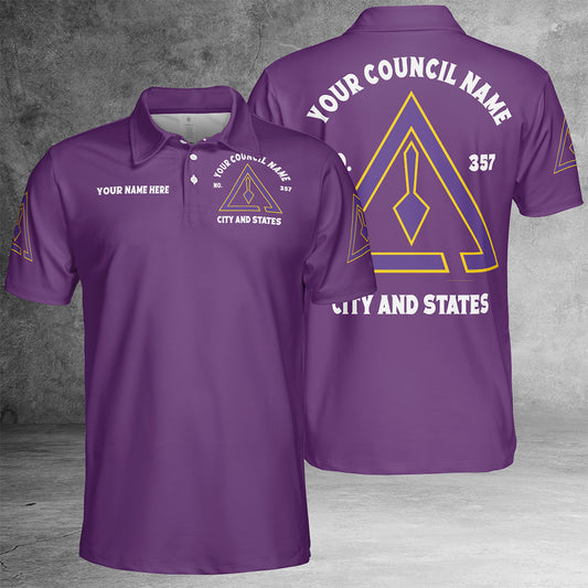 Custom Royal and Select Master Polo Shirt