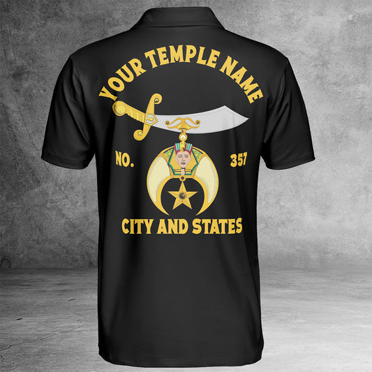 Custom Shriner Noble Polo Shirt