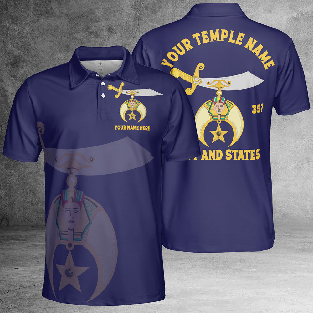 Custom Shriner Noble Polo Shirt