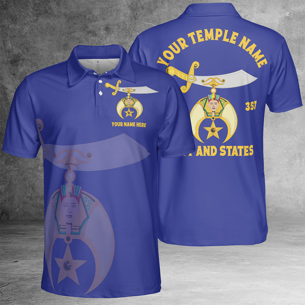 Custom Shriner Noble Polo Shirt