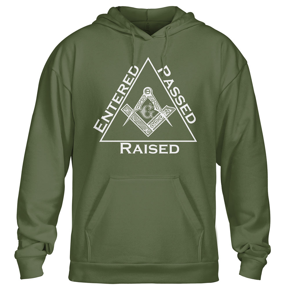 Entered Passed Raised Standard Hoodie