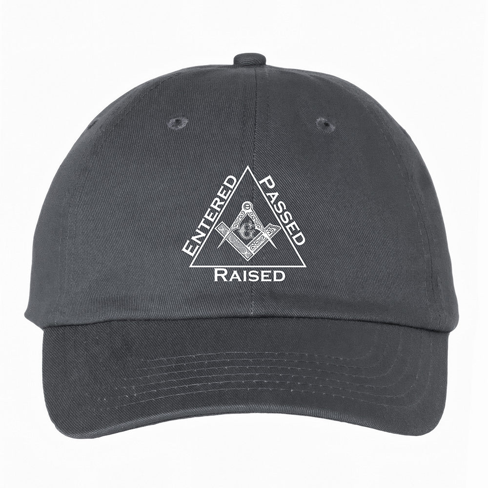 Entered Passed Raised Hat - Printed