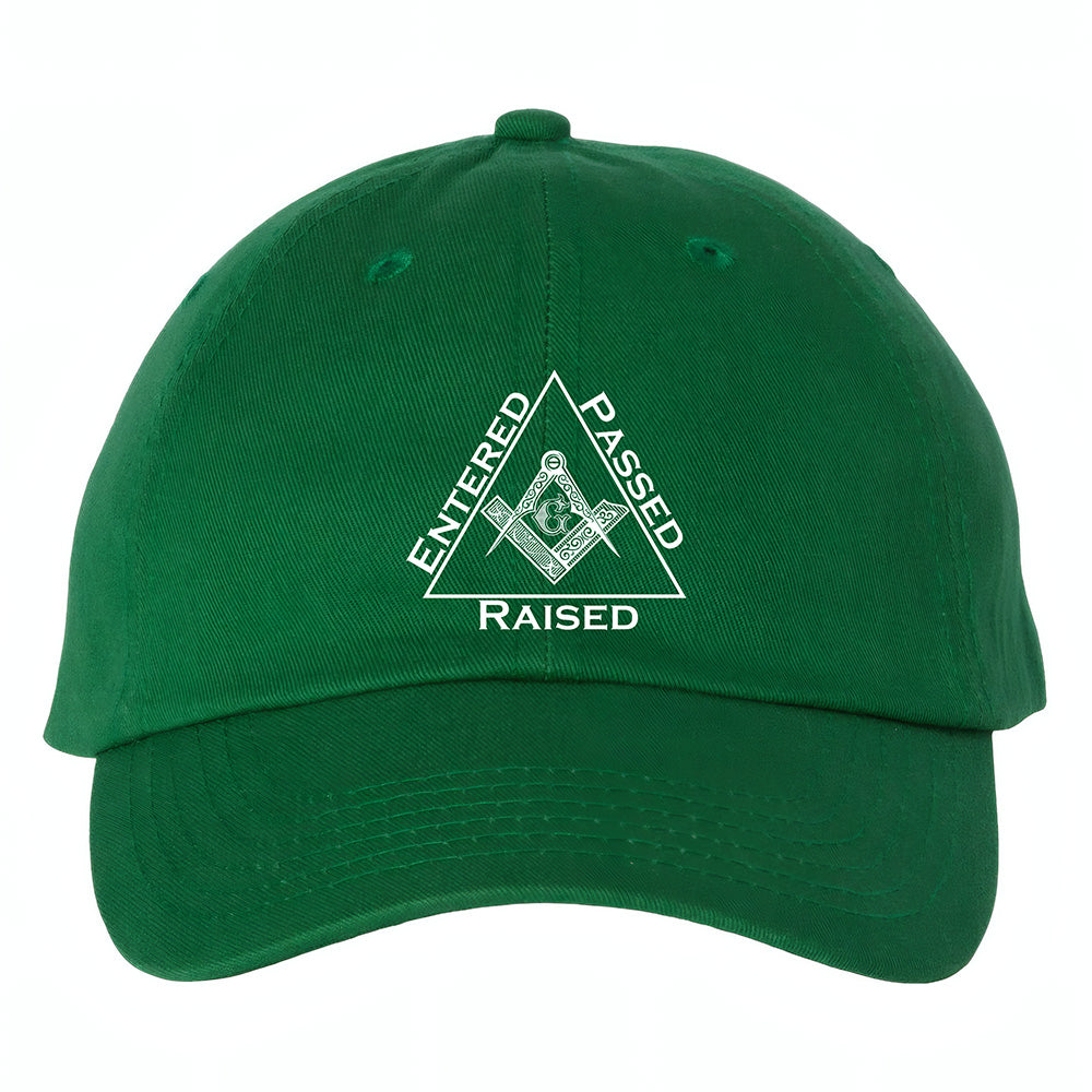 Entered Passed Raised Hat - Printed