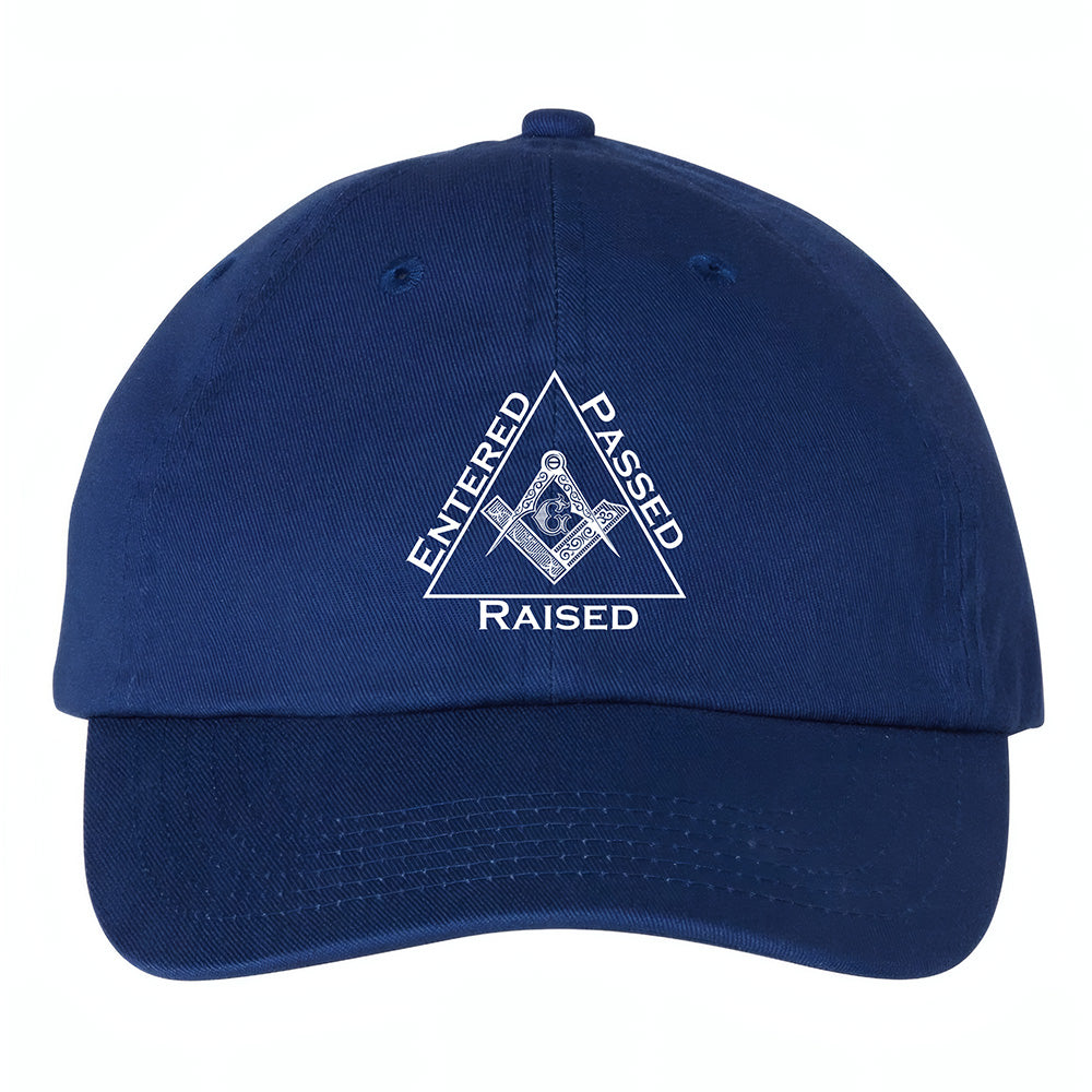 Entered Passed Raised Hat - Printed