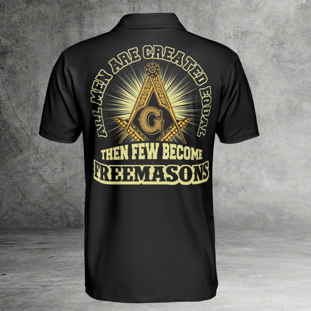 Custom Few Become Freemasons Polo Shirt