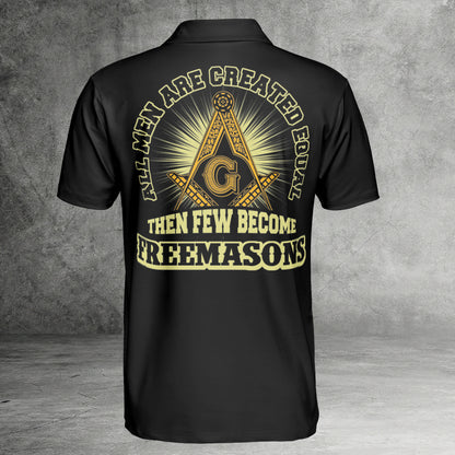 Custom Few Become Freemasons Polo Shirt