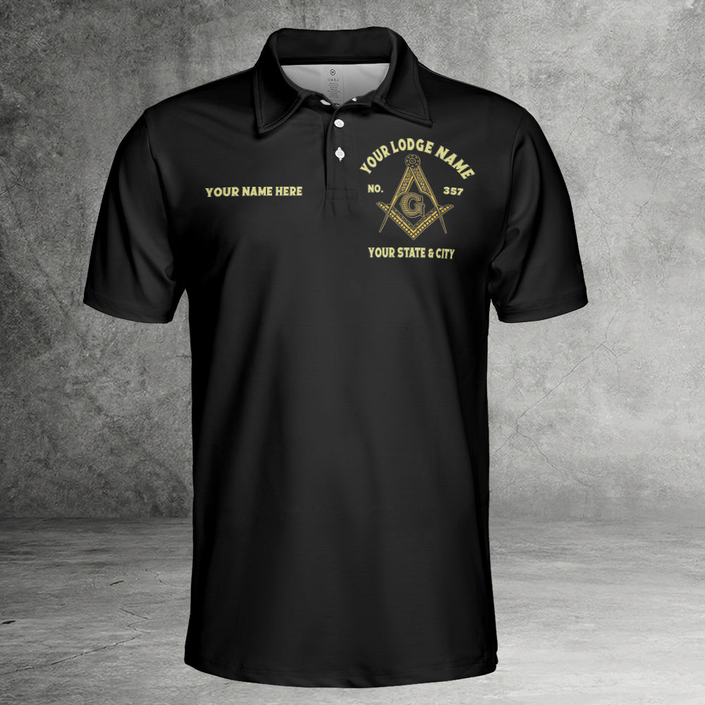 Custom Few Become Freemasons Polo Shirt