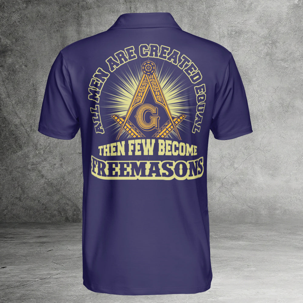 Custom Few Become Freemasons Polo Shirt