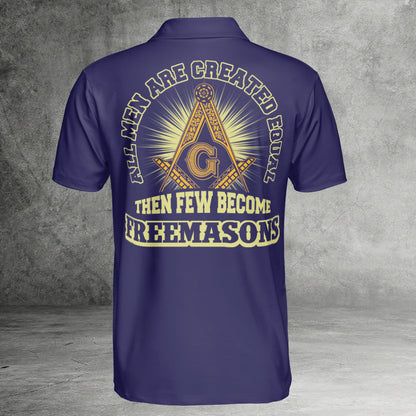 Custom Few Become Freemasons Polo Shirt