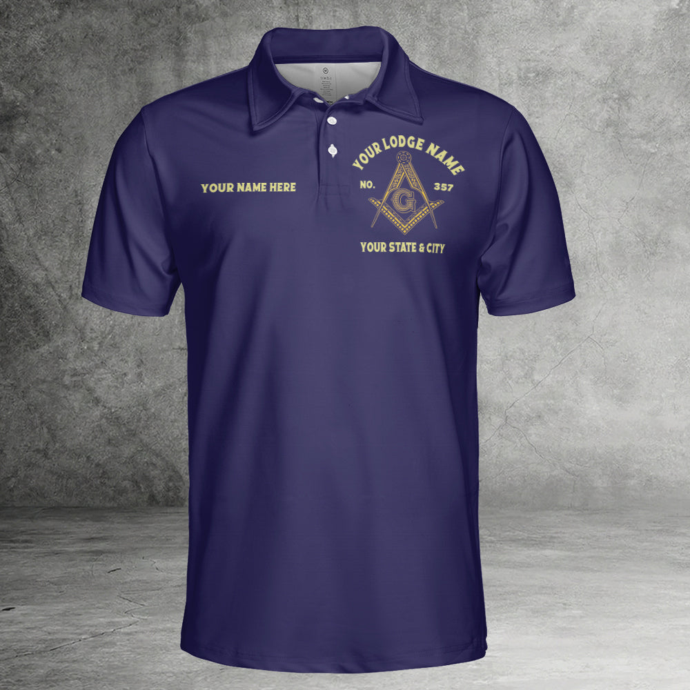 Custom Few Become Freemasons Polo Shirt