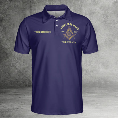 Custom Few Become Freemasons Polo Shirt