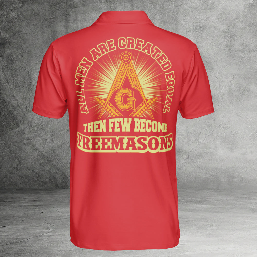 Custom Few Become Freemasons Polo Shirt