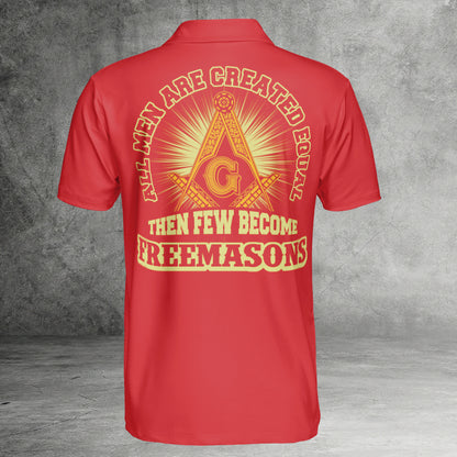 Custom Few Become Freemasons Polo Shirt