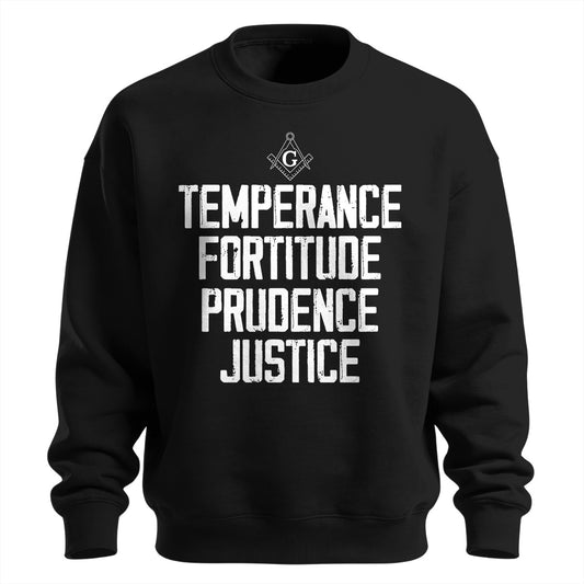 The Four Cardinal Virtues Sweatshirt