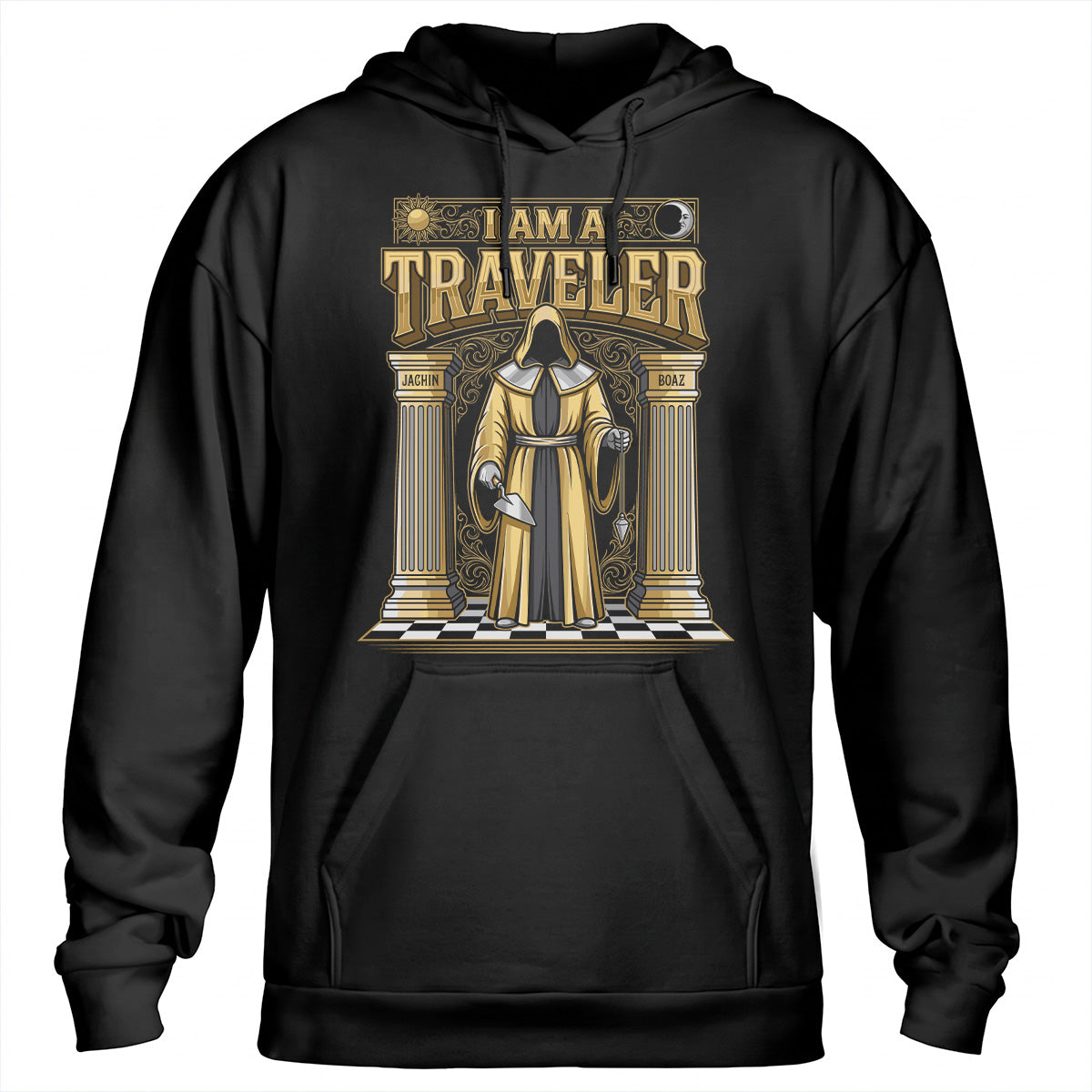 I Am A Traveler Freemason Hoodie
