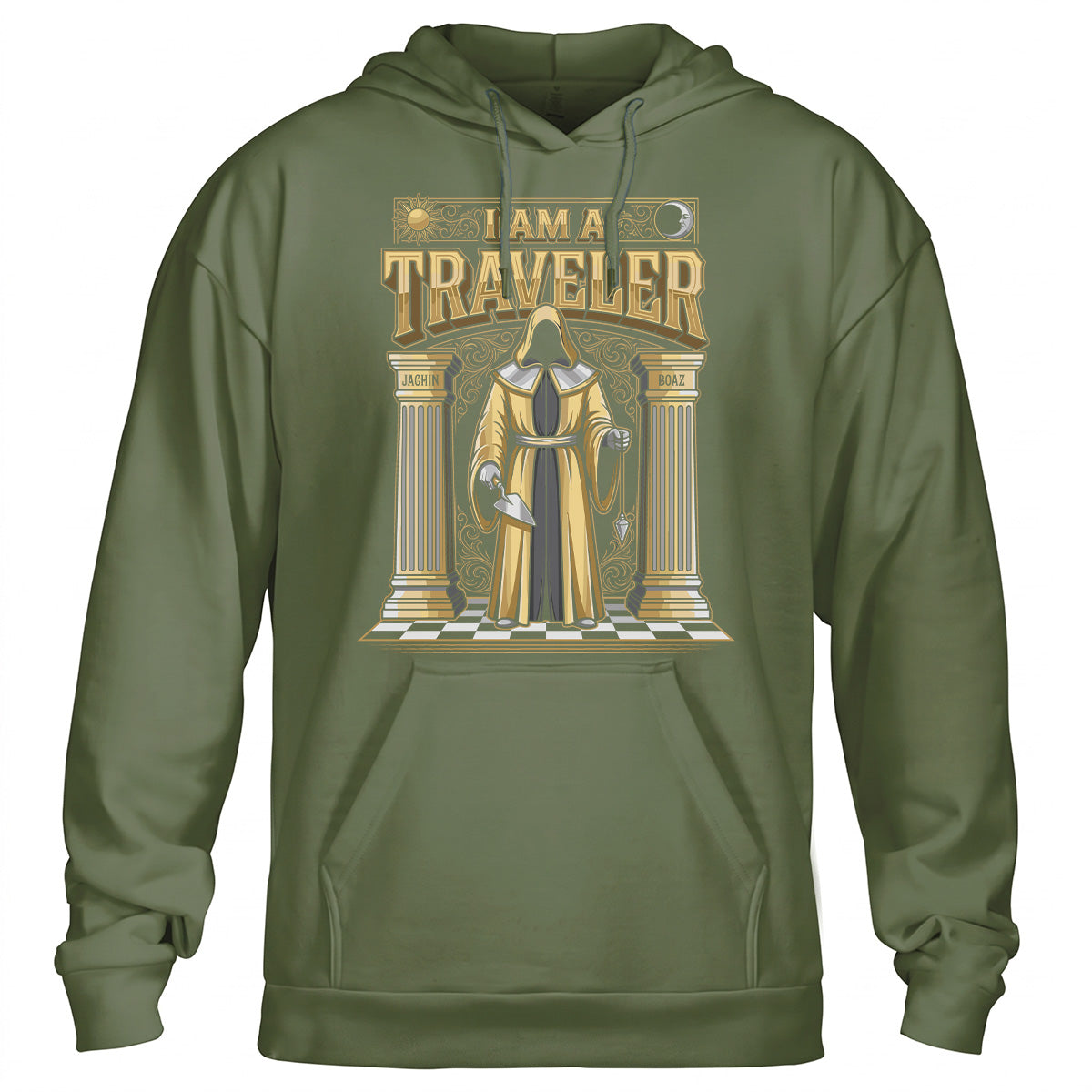 I Am A Traveler Freemason Hoodie